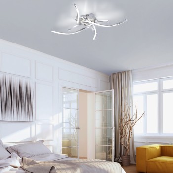 Plafoniera LED POLINA otel Zuma Line 9144-55, D78 cm, 33W