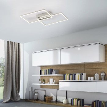 Plafoniera LED IVEN otel Zuma Line 14018-55, 50.4x42 cm, 34W