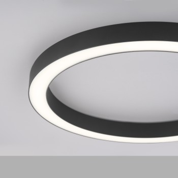 Plafoniera LED PURE-LINES antracit Zuma Line 6309-13, D50 cm, 30W