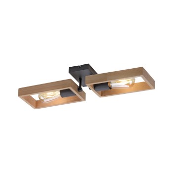 Plafoniera FRANKY negru Zuma Line 15657-18, 9.5x15 cm, 2xE27