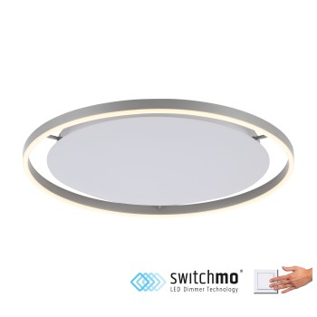Plafoniera LED RITUS aluminiu Zuma Line 15392-95, D58.5 cm, 31.5W