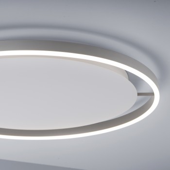 Plafoniera LED RITUS aluminiu Zuma Line 15392-95, D58.5 cm, 31.5W