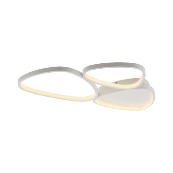 Plafoniera LED PEBBLES alb Zuma Line 14049-16, 6.2x46.5 cm, 31W