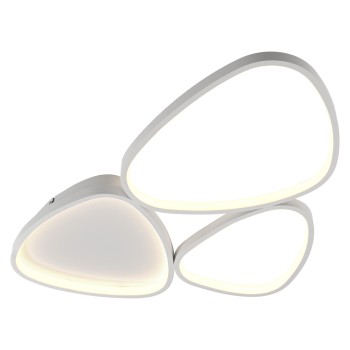 Plafoniera LED PEBBLES alb Zuma Line 14049-16, 6.2x46.5 cm, 31W