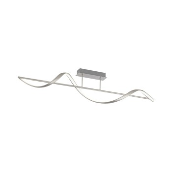 Plafoniera LED Q-SWING argintiu Zuma Line 6385-55, 121x18 cm, 28W
