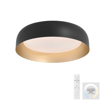 Plafoniera LED OSKO negru Zuma Line 14215-18, 10.5x40 cm, 30W