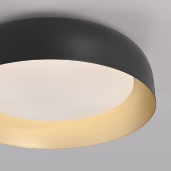 Plafoniera LED OSKO negru Zuma Line 14215-18, 10.5x40 cm, 30W