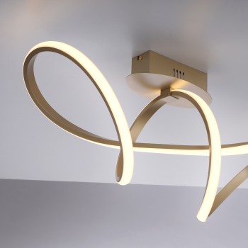 Plafoniera LED MARIA alama mata Zuma Line 15403-60, 27.5x25 cm, 18W