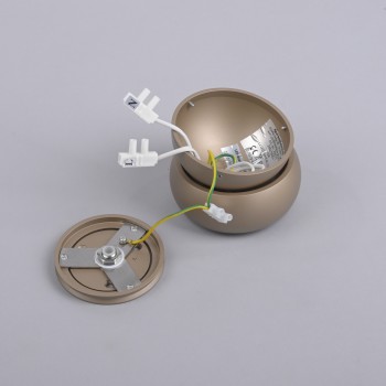Plafoniera LED PURE MOVE maro Zuma Line 6235-97, D12.5 cm, 12W