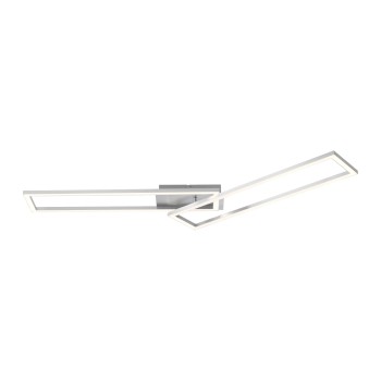 Plafoniera LED IVEN argintiu Zuma Line 14691-55, 7.3x19.8 cm, 40W