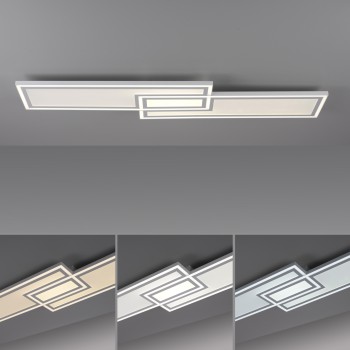 Plafoniera LED EDGING alb Zuma Line 14875-16, 5.6x28 cm, 36W