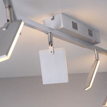 Plafoniera LED PURE-MIRA aluminiu Zuma Line 6358-95, 161x104 cm, 41W