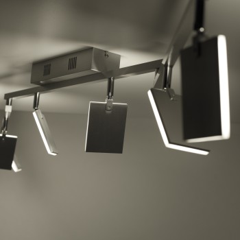 Plafoniera LED PURE-MIRA aluminiu Zuma Line 6358-95, 161x104 cm, 41W