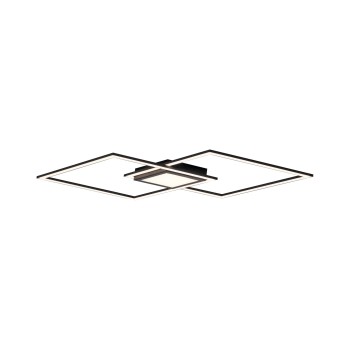 Plafoniera LED ASMIN negru Zuma Line 14695-18, 106x37 cm, 45W