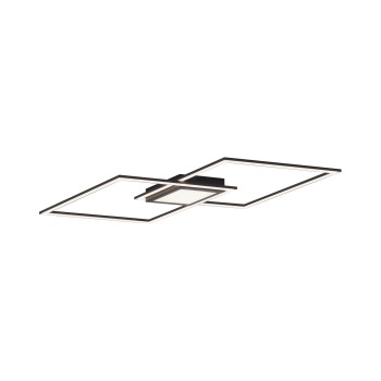Plafoniera LED ASMIN negru Zuma Line 14695-18, 106x37 cm, 45W