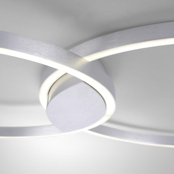 Plafoniera LED Q-KATE otel Zuma Line 6590-95, 124.5x80 cm, 52W