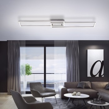 Plafoniera LED IVEN otel Zuma Line 14019-55, 110x25 cm, 45W