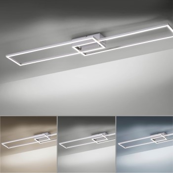 Plafoniera LED IVEN otel Zuma Line 14019-55, 110x25 cm, 45W