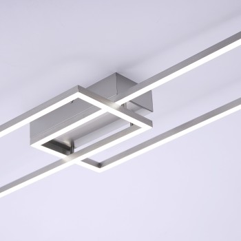 Plafoniera LED IVEN otel Zuma Line 14019-55, 110x25 cm, 45W