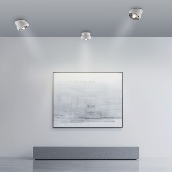 Plafoniera LED PURE MOVE alb Zuma Line 6235-16, D12.5 cm, 12W