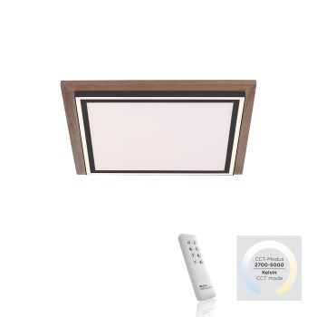 Plafoniera LED PALMA lemn Zuma Line 6141-79, D53.4 cm, 50W