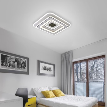 Plafoniera LED TOLAGO alb Zuma Line 14283-16, 8x49 cm, 50W