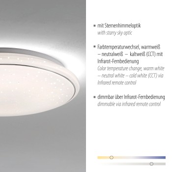 Plafoniera LED JUPITER Zuma Line 14366-16, D59 cm, 40W