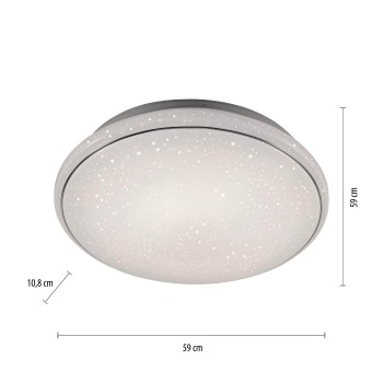 Plafoniera LED JUPITER Zuma Line 14366-16, D59 cm, 40W