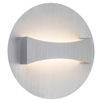 Aplica de perete moderna NEVILLE 1438 Rabalux, LED 6W, 220lm, aluminiu satinat - 1