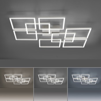 Plafoniera LED Q-INIGO otel Zuma Line 6015-55, 79.7x76.7 cm, 66W