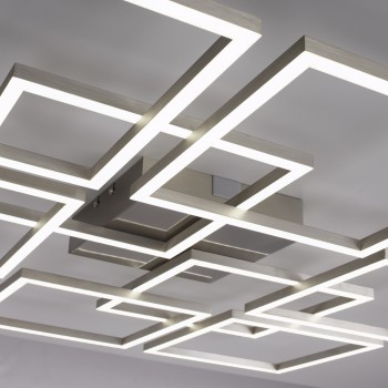 Plafoniera LED Q-INIGO otel Zuma Line 6015-55, 79.7x76.7 cm, 66W