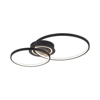 Plafoniera LED ASMINA negru Zuma Line 14540-18, 9x55 cm, 30W