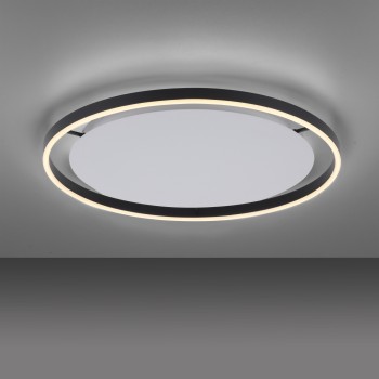 Plafoniera LED RITUS antracit Zuma Line 15392-13, D58.5 cm, 23.5W