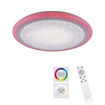 Plafoniera LED LUISA alb Zuma Line 15230-16, D60 cm, 42W, RGB