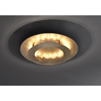Plafoniera LED NEVIS auriu Zuma Line 9620-12, D40 cm, 20W