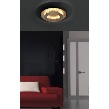 Plafoniera LED NEVIS auriu Zuma Line 9620-12, D40 cm, 20W