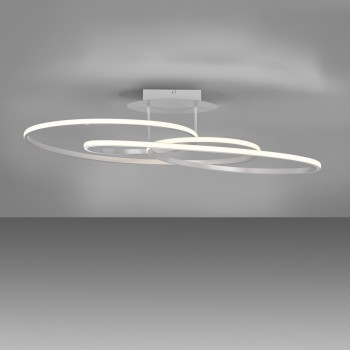 Plafoniera LED LUMACA alb Zuma Line 15321-16, 22.5x30.5 cm, 35W