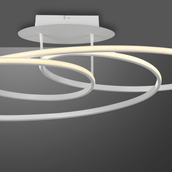 Plafoniera LED LUMACA alb Zuma Line 15321-16, 22.5x30.5 cm, 35W