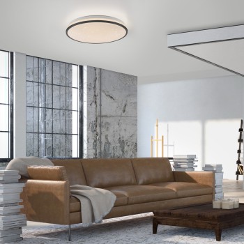 Plafoniera LED KYLE negru Zuma Line 14294-18, 7x38 cm, 23.5W