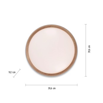 Plafoniera LED EMILIA gri Zuma Line 14347-15, 10x40 cm, 32W