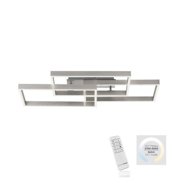 Plafoniera LED PAAN argintiu Zuma Line 6232-55, 82x50 cm, 52W
