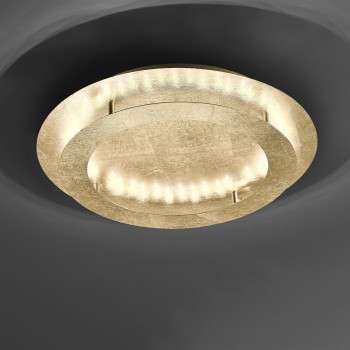 Plafoniera LED NEVIS auriu Zuma Line 9621-12, D50 cm, 26W