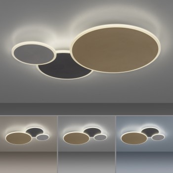 Plafoniera LED Q-PIATO multicolor Zuma Line 8007-70, 65x40 cm, 40W