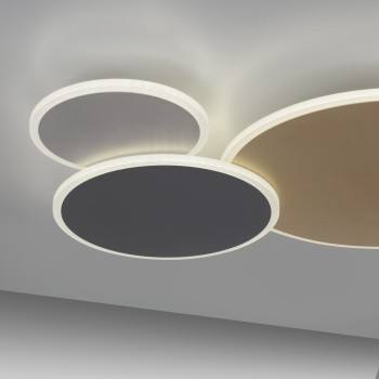 Plafoniera LED Q-PIATO multicolor Zuma Line 8007-70, 65x40 cm, 40W