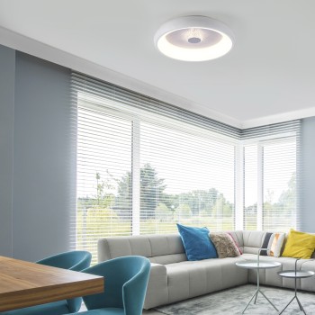 Plafoniera LED VERTIGO alb Zuma Line 14384-16, 10x46.5 cm, 33W