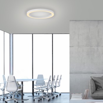 Plafoniera LED PURE LINES ROUND alb Zuma Line 6309-16, D50 cm, 30W