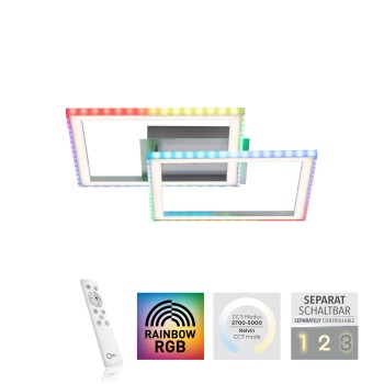 Plafoniera LED FELIX60 argintiu Zuma Line 14634-55, 6.4x44.5 cm, 35W