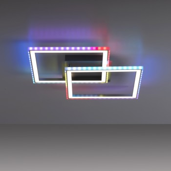 Plafoniera LED FELIX60 argintiu Zuma Line 14634-55, 6.4x44.5 cm, 35W
