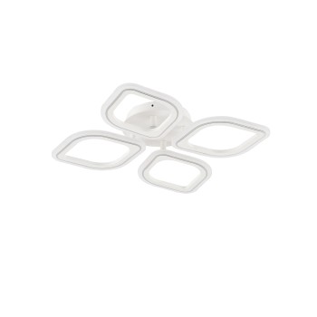 Plafoniera LED ILLUMIA alb Zuma Line MS236040R-WH, D54.8 cm, 30W