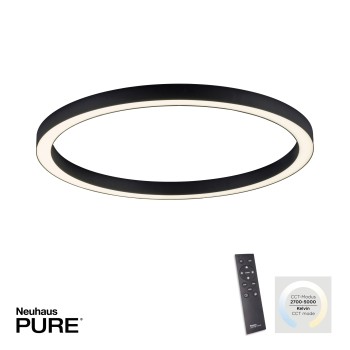 Plafoniera LED PURE-LINES antracit Zuma Line 6306-13, D70 cm, 42W